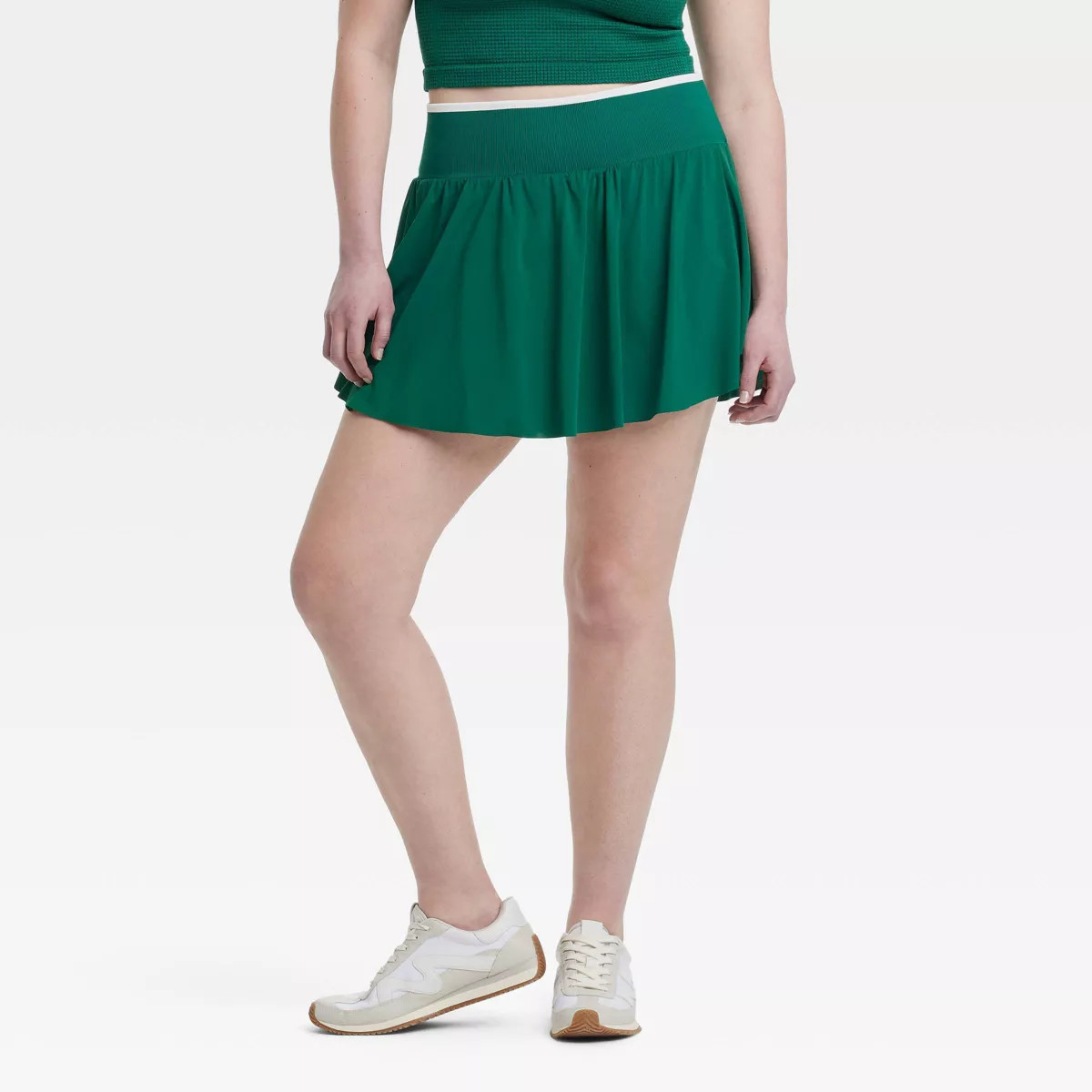 Women's High-Rise Seamless Skort - All In Motion™ Dark Green M | Target
