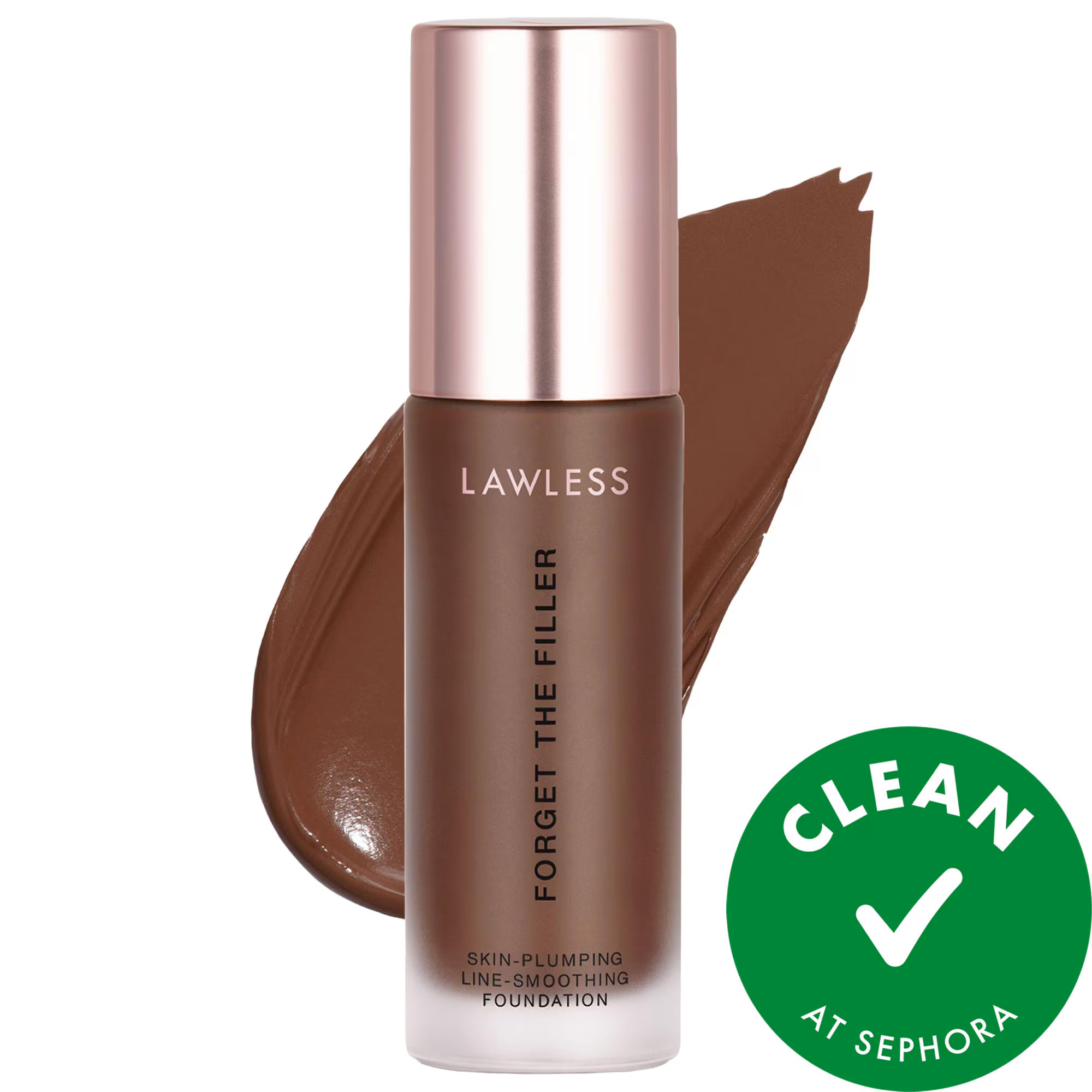 LAWLESS Forget The Filler Skin-Plumping Line-Smoothing Foundation 30D 1 oz / 30 ml | Sephora (US)