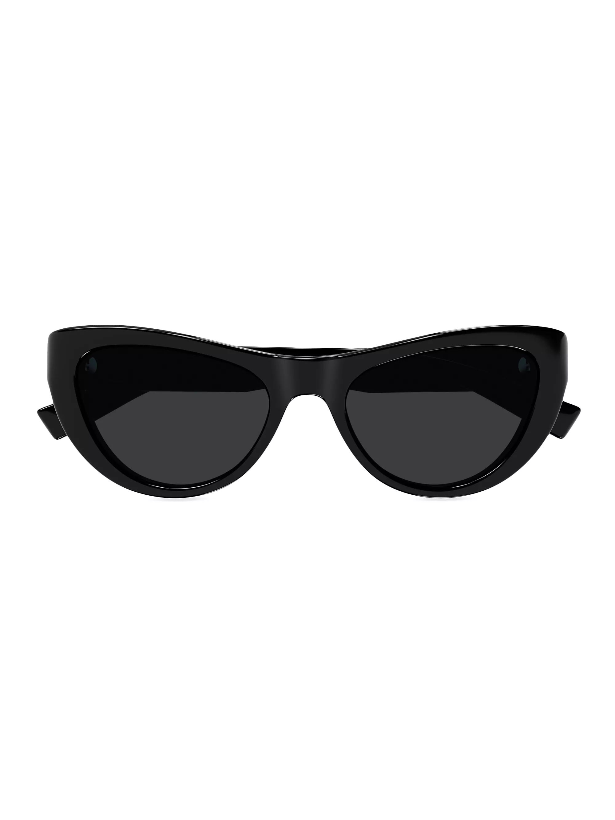SunglassesCat EyeSaint LaurentScript 53MM Cat-Eye Sunglasses$325 | Saks Fifth Avenue