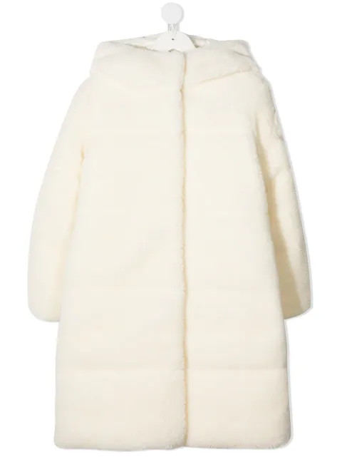 textured padded coat | Farfetch (UK)