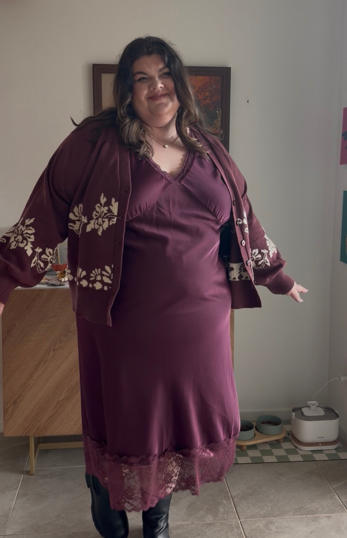 Purple satin dress 💜💖

#LTKHoliday #LTKPlusSize #LTKSaleAlert