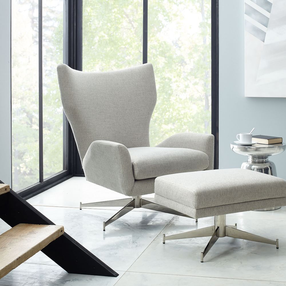 Hemming Swivel Armchair | West Elm (US)