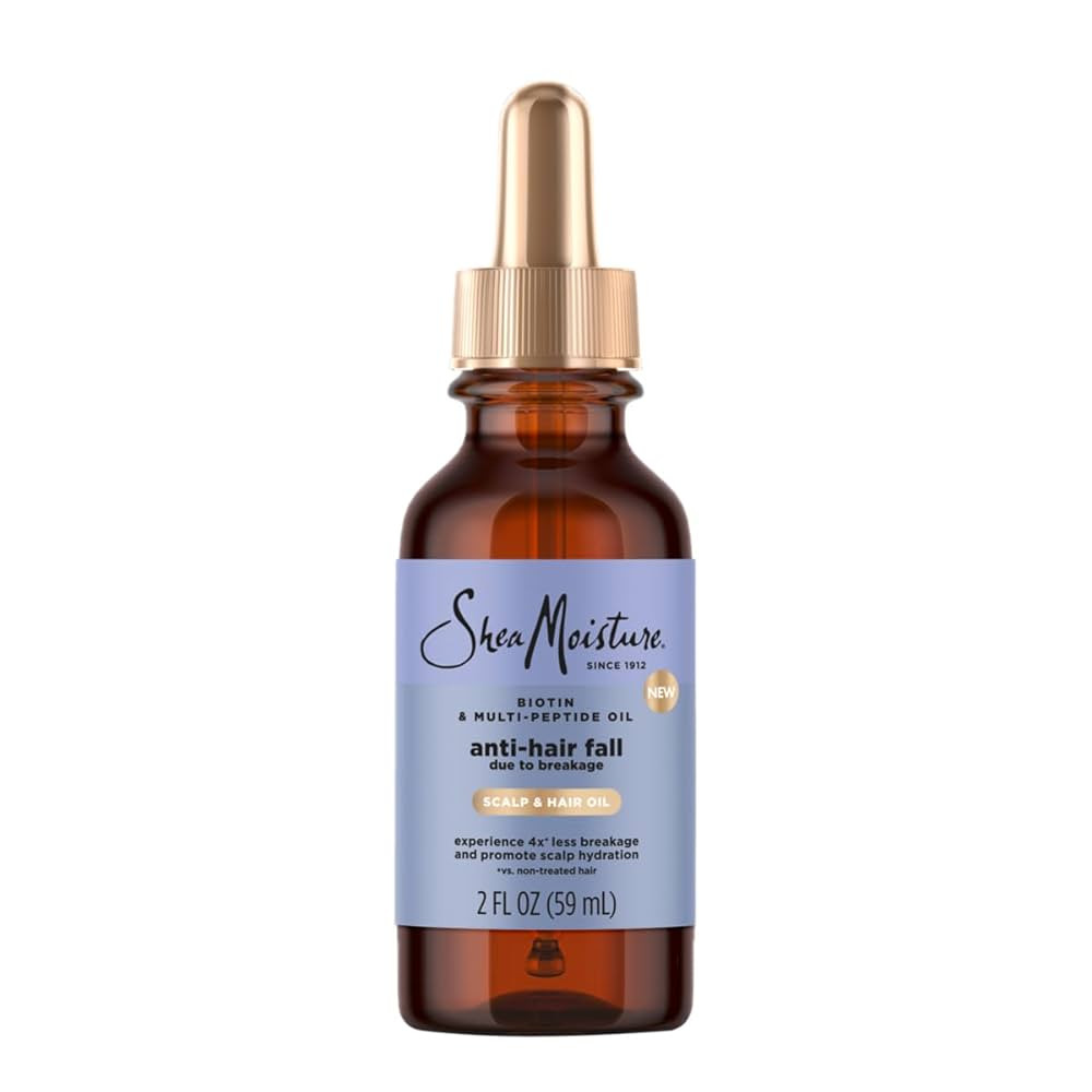 SheaMoisture Scalp & Hair Oil Anti-Hair Fall for Healthy Looking Hair and Moisturized Scalp, with... | Amazon (US)