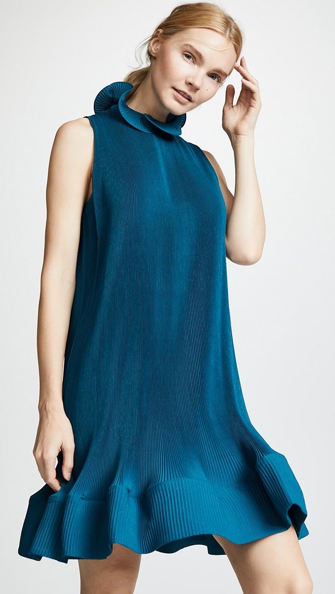 Pleated Sleeveless Dress | Shopbop