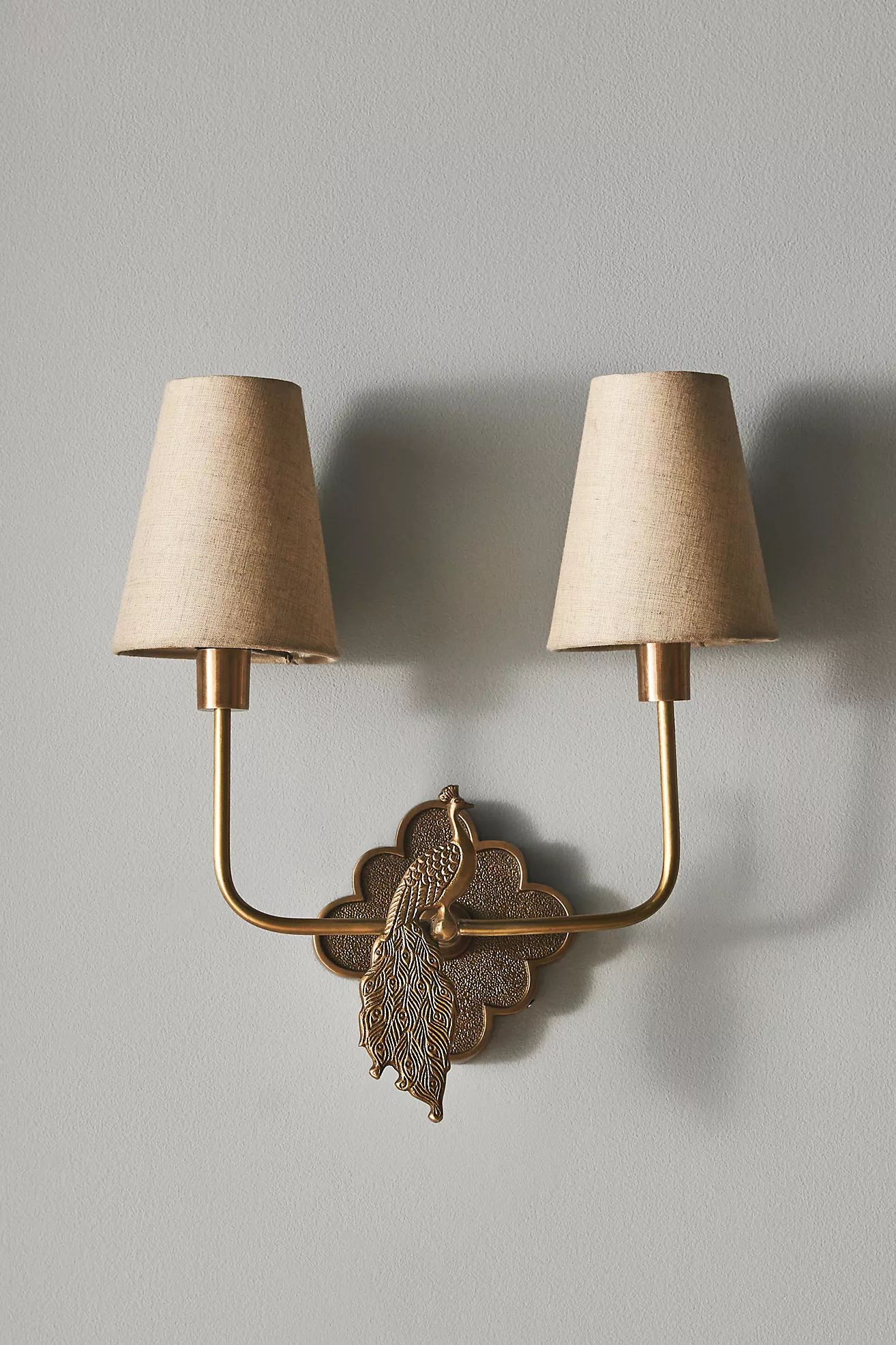 Ida Peacock Double Sconce | Anthropologie (US)