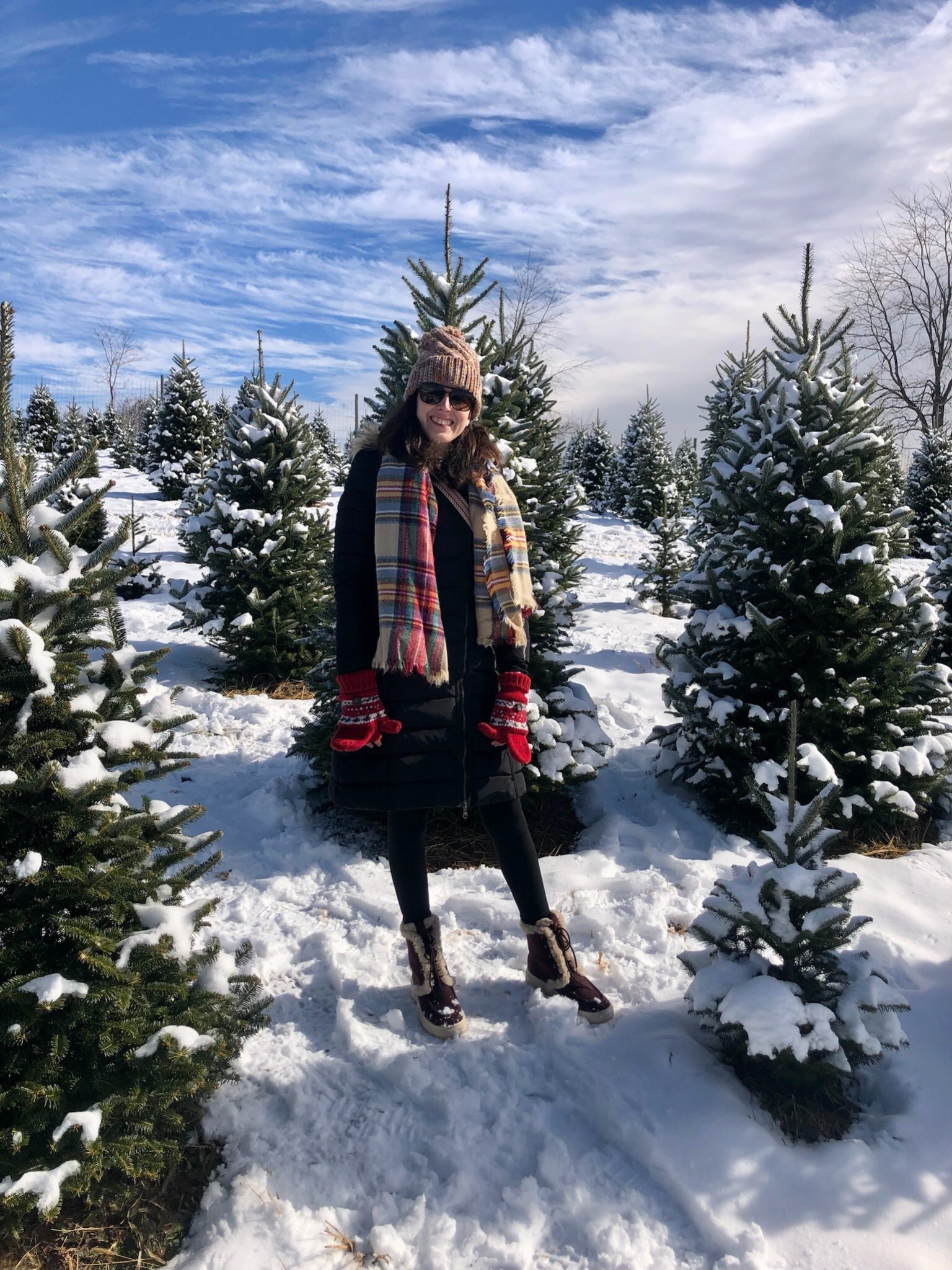 Christmas tree farm outfit 🎄

Plaid scarf and puffer jacket 

#LTKootd #LTKHoliday #LTKdayinmylife