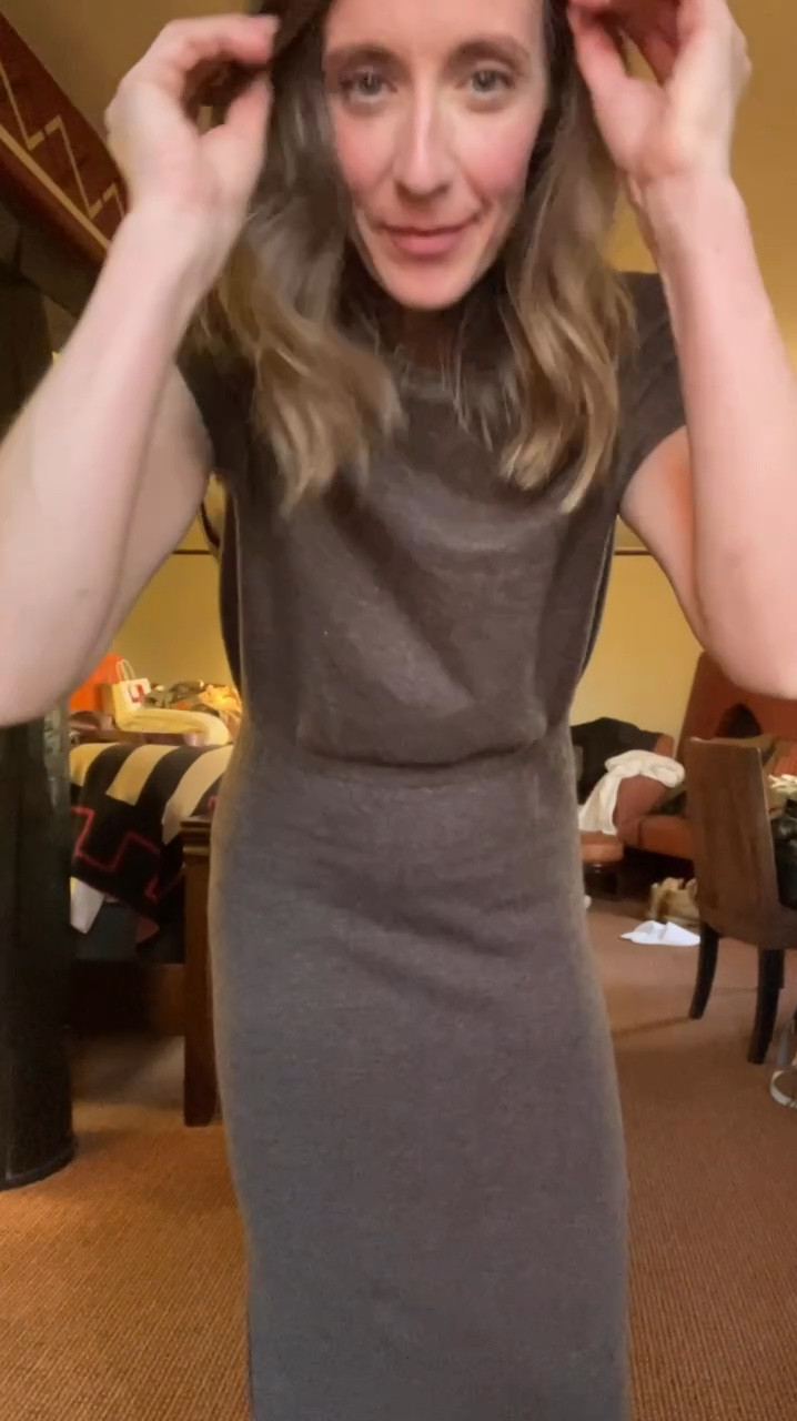 This fall sweater dress is so versatile. It’s comfortable and easy to style dressed up or down. 
I paired it with a belt combo from Amazon that I love! All my jewelry is one of a kind but I linked similar options  

#LTKFindsUnder100 #LTKStyleTip #LTKTravel