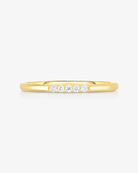 Diamond Row Stackable Ring | Ring Concierge