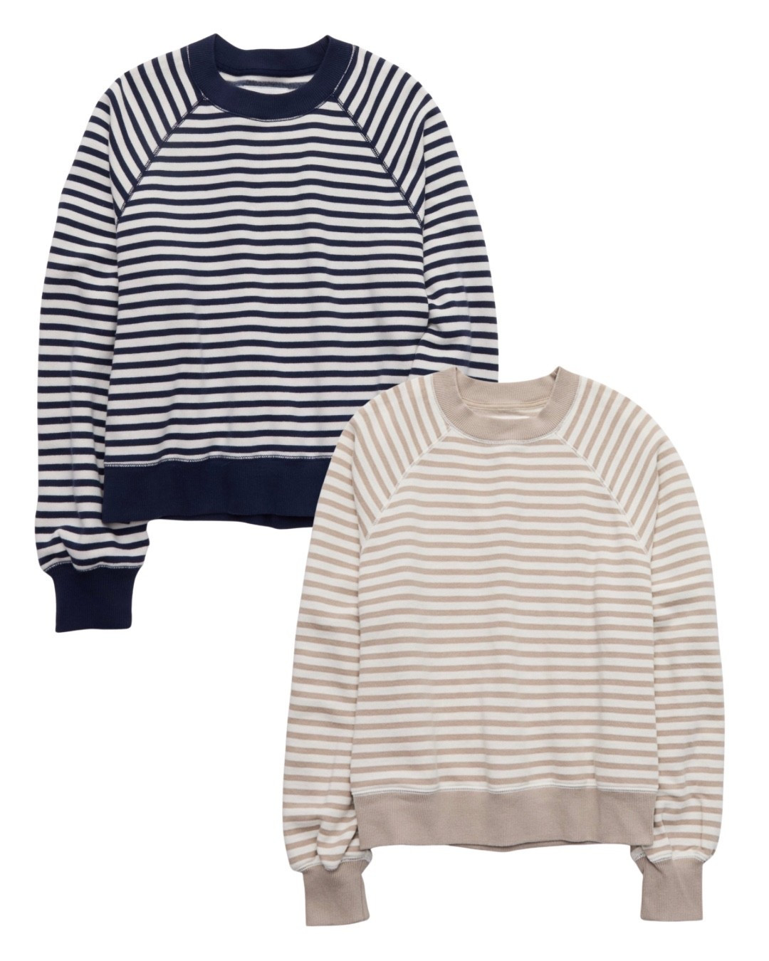 Striped classic crew sweatshirts @Aerie 
The tan one sold out fast last year!

#newarrivals #stripes #crewneck #comfy #aerie #loungewear #casual

#LTKSeasonal