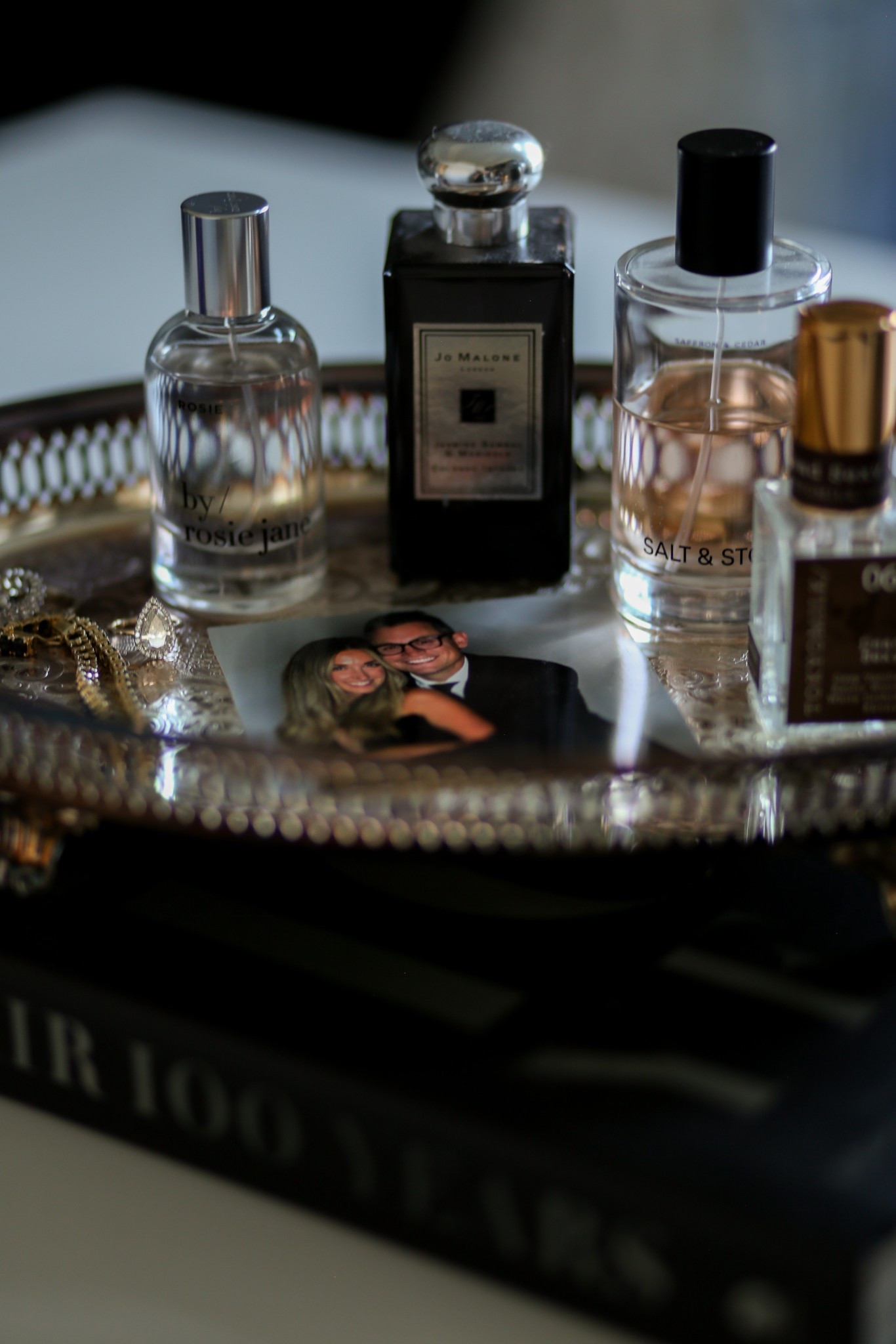 Hey beautiful silver Tray passed down from my grandmother paired with a photo. I love in my favorite perfumes

#LTKFindsUnder100 #LTKHome #LTKSaleAlert
