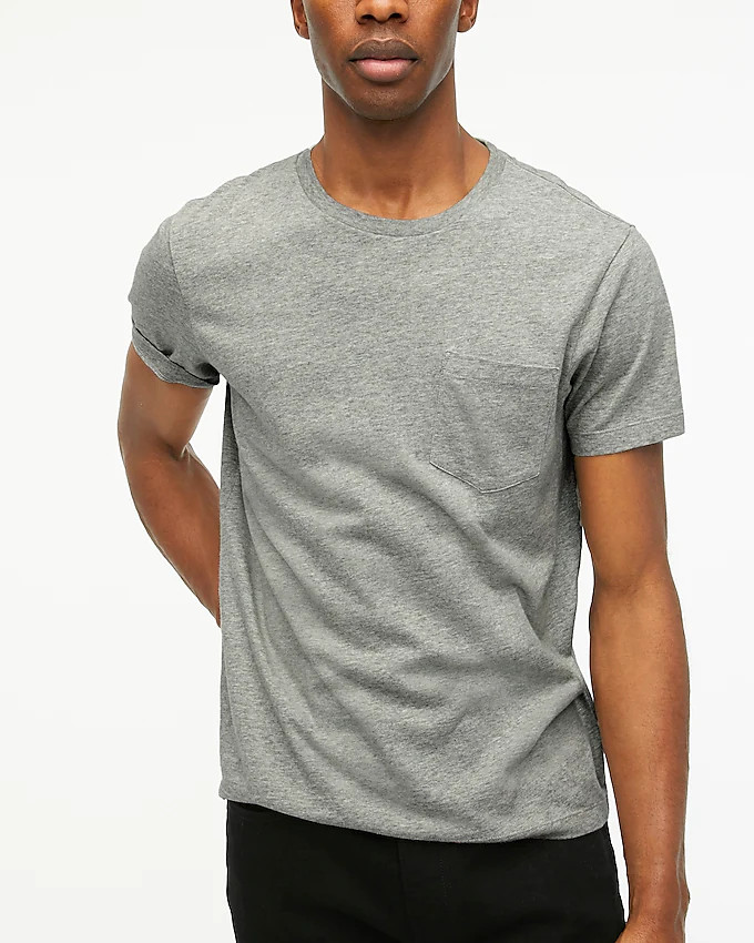 Cotton washed jersey pocket tee | J.Crew Factory