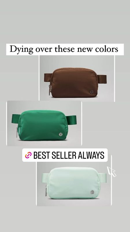 New color drop in the Lululemon belt bag 

#LTKSeasonal #LTKstyletip #LTKunder50