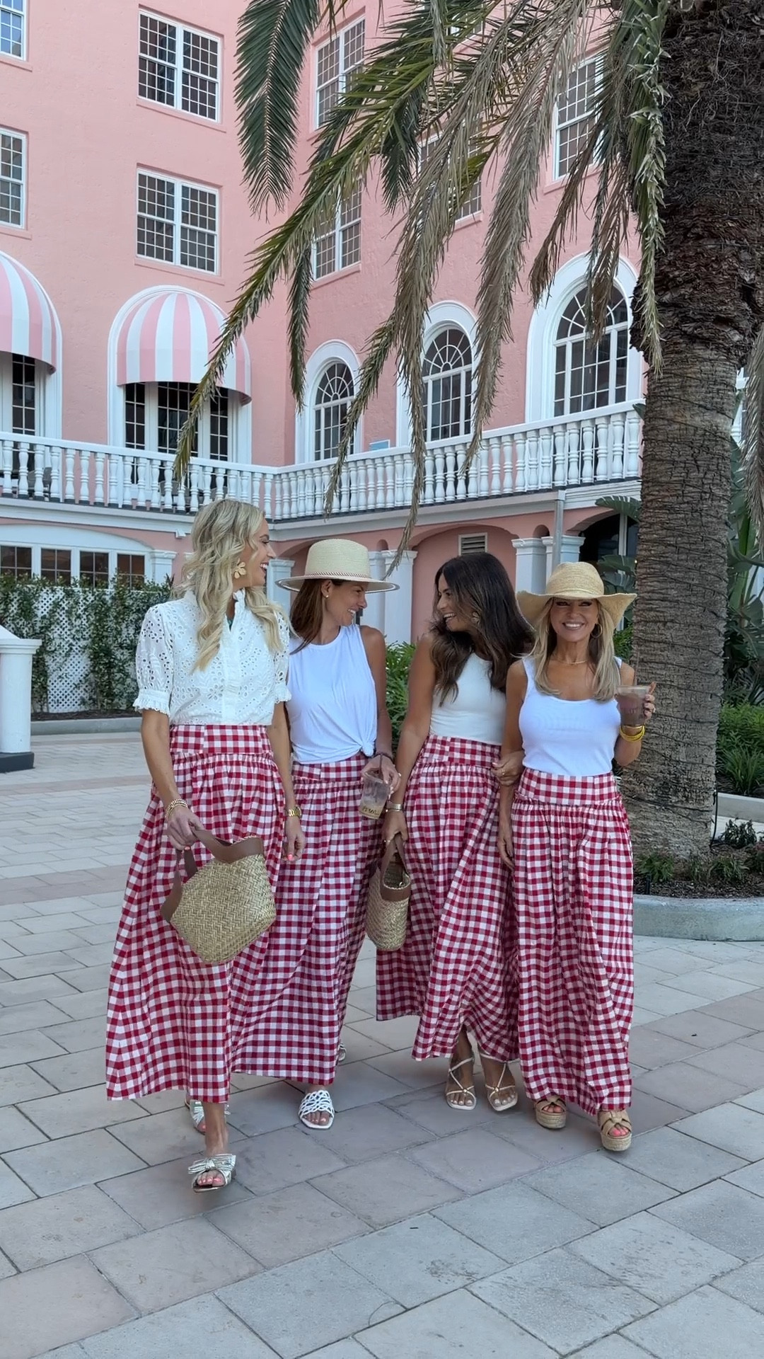 This gingham maxi skirt looks good on everyone!! @shopavara use code AMYANN15 for a discount 