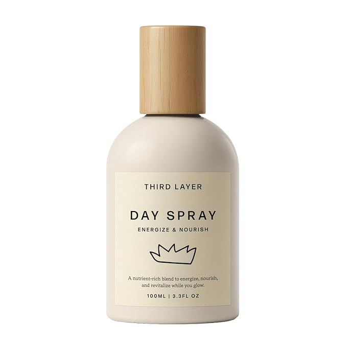 Day Spray – Fast-Absorbing Body Oil with Warm Vanilla & Sandalwood, Jojoba, Moringa & Green Cof... | Amazon (US)
