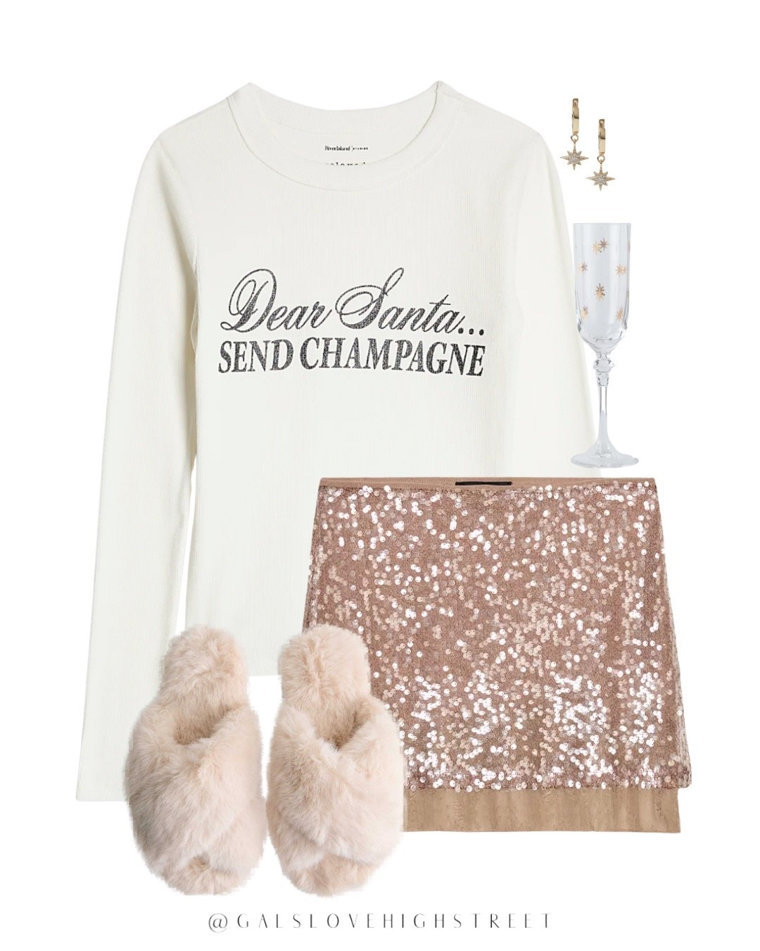 Christmas Day outfit, sequin skirt, festive season 

#LTKstyletip #LTKuk #LTKfestive