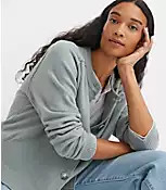 Saddle Sleeve Cardigan | LOFT