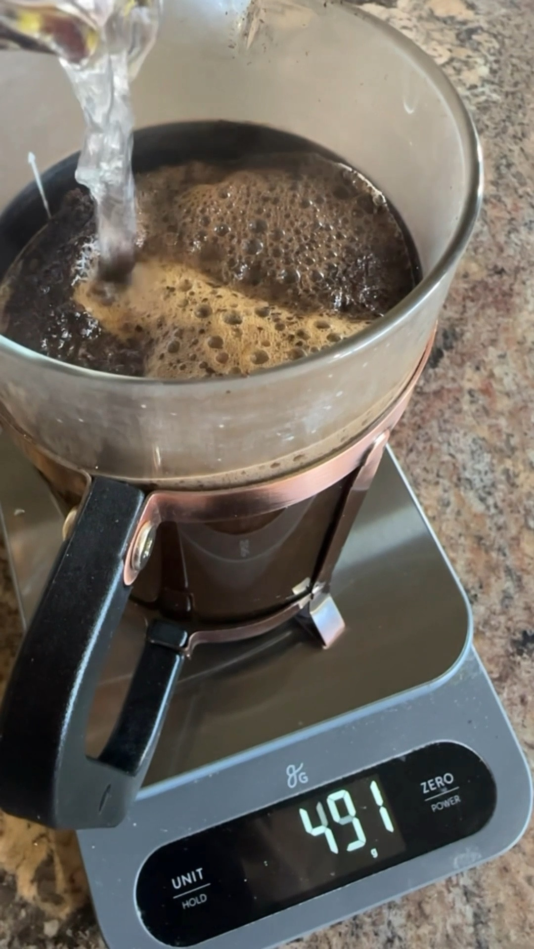 Slow your mornings down and try making your coffee by hand at home. Less plastic, less waste and more opportunity to customize your drink. 💙 I use a French press a kitchen scale from Amazon, and I use a ratio of 40 grams of coffee to 6 or 700 grams of water. Heat the water, pour it over the coffee and put the lid on. After about 4 2, press the top down. I make my own creamer with a bit of half and half plus brown sugar. Whisk it up an pour in your coffee. Done! Delaying your coffee a bit in the morning is good for you, I promise! Making it at home will save you some money and it’ll give you some chill time in the morning too. 💙 Linking the kitchen scale and press here, an also my favorite sturdy coffee cups from LeCrueset. I hope you try this!

#LTKFindsUnder50 #LTKHome #LTKOver40