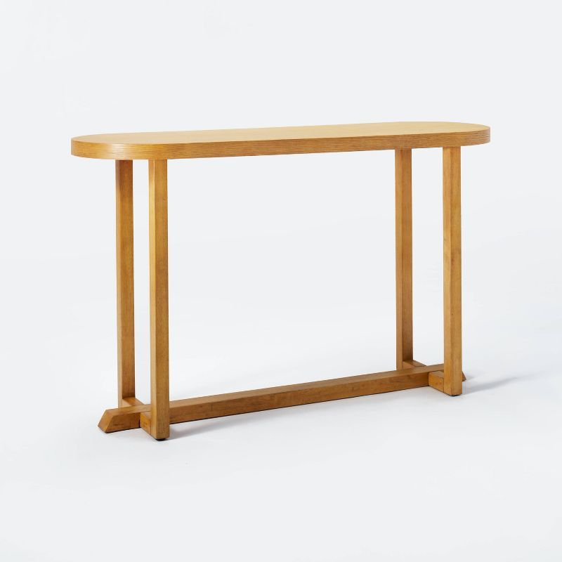 Race Track Console Table Natural - Threshold™ designed with Studio McGee | Target