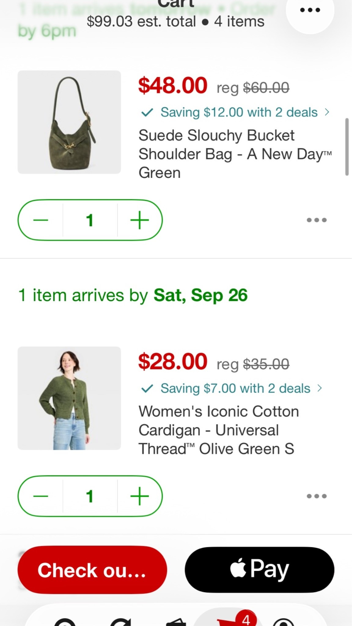 About these two yesterday! Used the spent 60 get 15 off coupon. ￼

#LTKdayinmylife #LTKOver40 #LTKSaleAlert