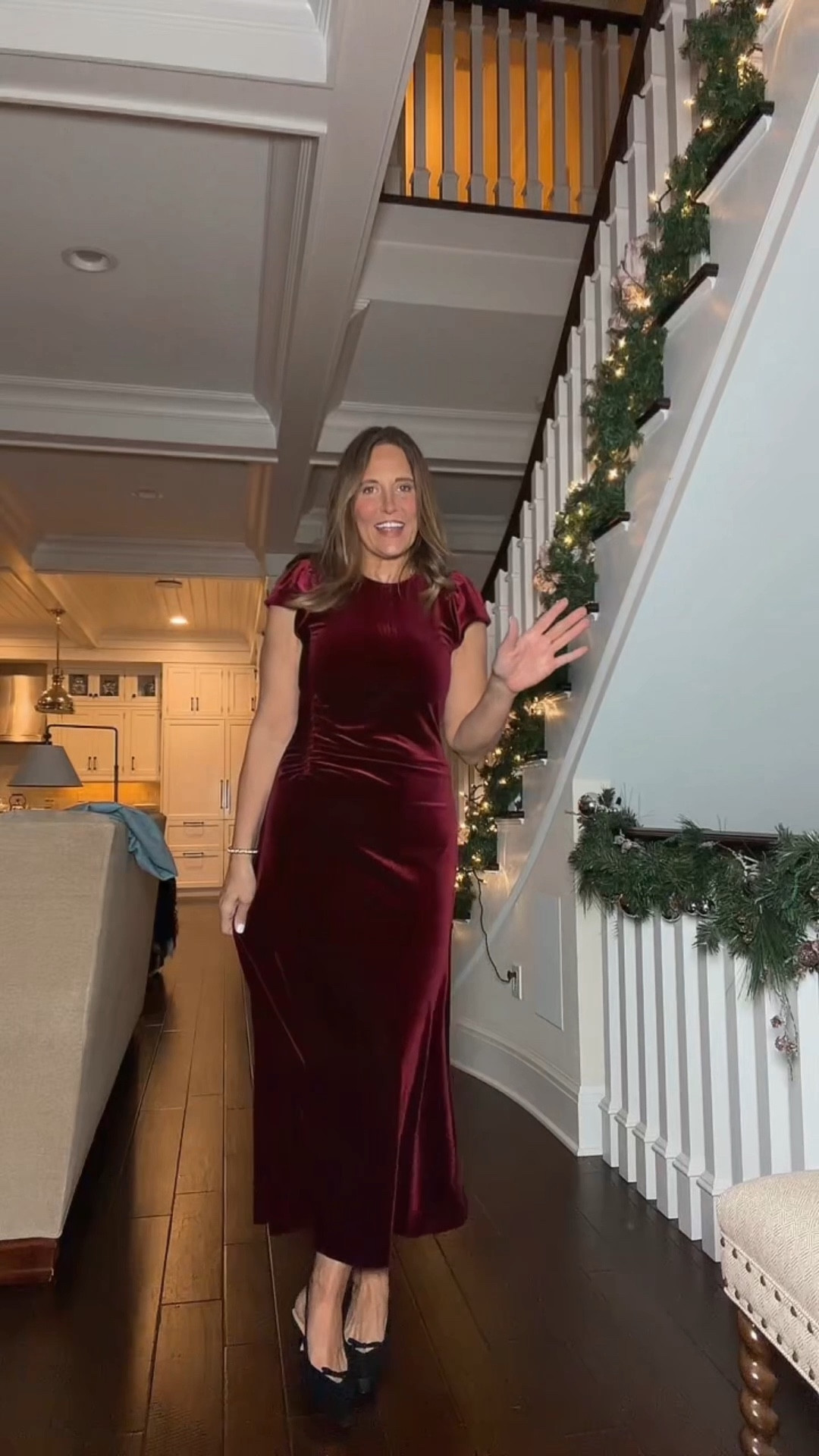 I love this velvet holiday dress. They really know how to flatter a woman  

#LTKOver40 #LTKHoliday