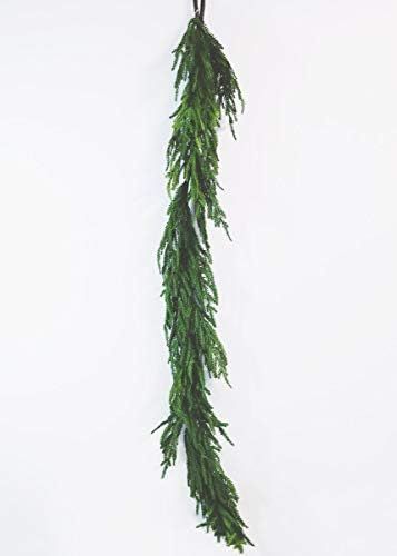 Afloral Real Touch Norfolk Pine Garland - 60" | Amazon (US)