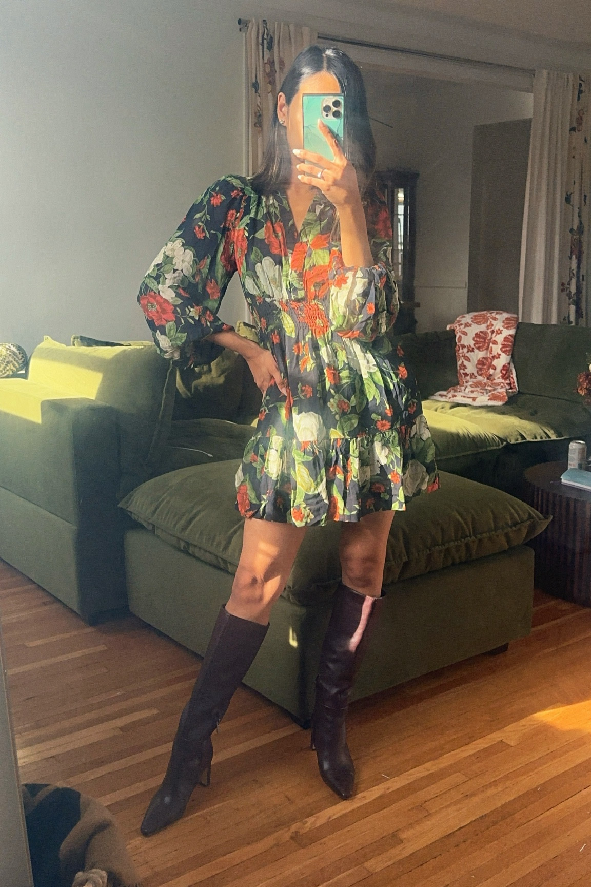 Transitioning into fall, one sunny day at a time! 🍁 This summer dress is giving me all the autumn hues while keeping it light and breezy. Perfect for those in-between days! #TransitionalStyle #FallColors #SummerToFall

#LTKStyleTip #LTKShoeCrush #LTKSeasonal