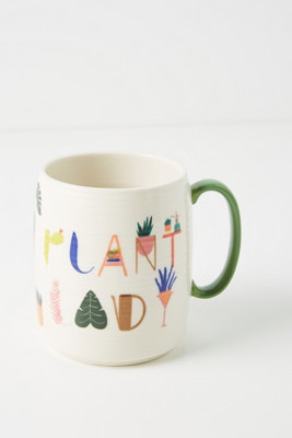 Black Lamb Studio Plant Lady Mug | Anthropologie (US)