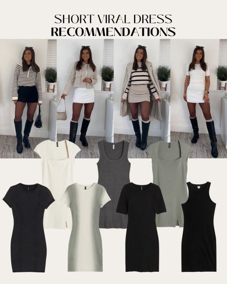 Linking a few short dresses here which can be used to recreate the jumper tuck look! 🥰 x x

#LTKSeasonal #LTKeurope #LTKstyletip