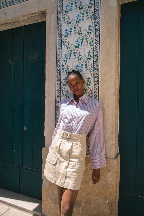 Leonie Shirt in Pink | Reliquia Collective & Blanca