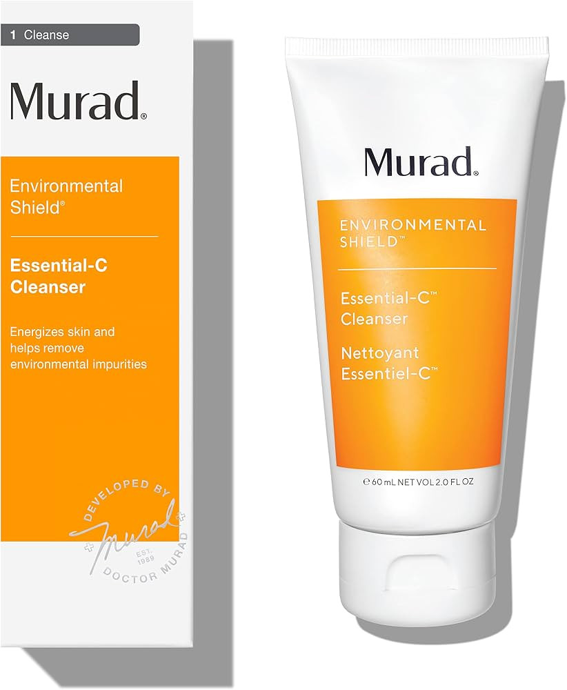 Murad Essential-C Cleanser - Environmental Shield Foaming Face Wash Gel - Vitamin & Antioxidant R... | Amazon (US)