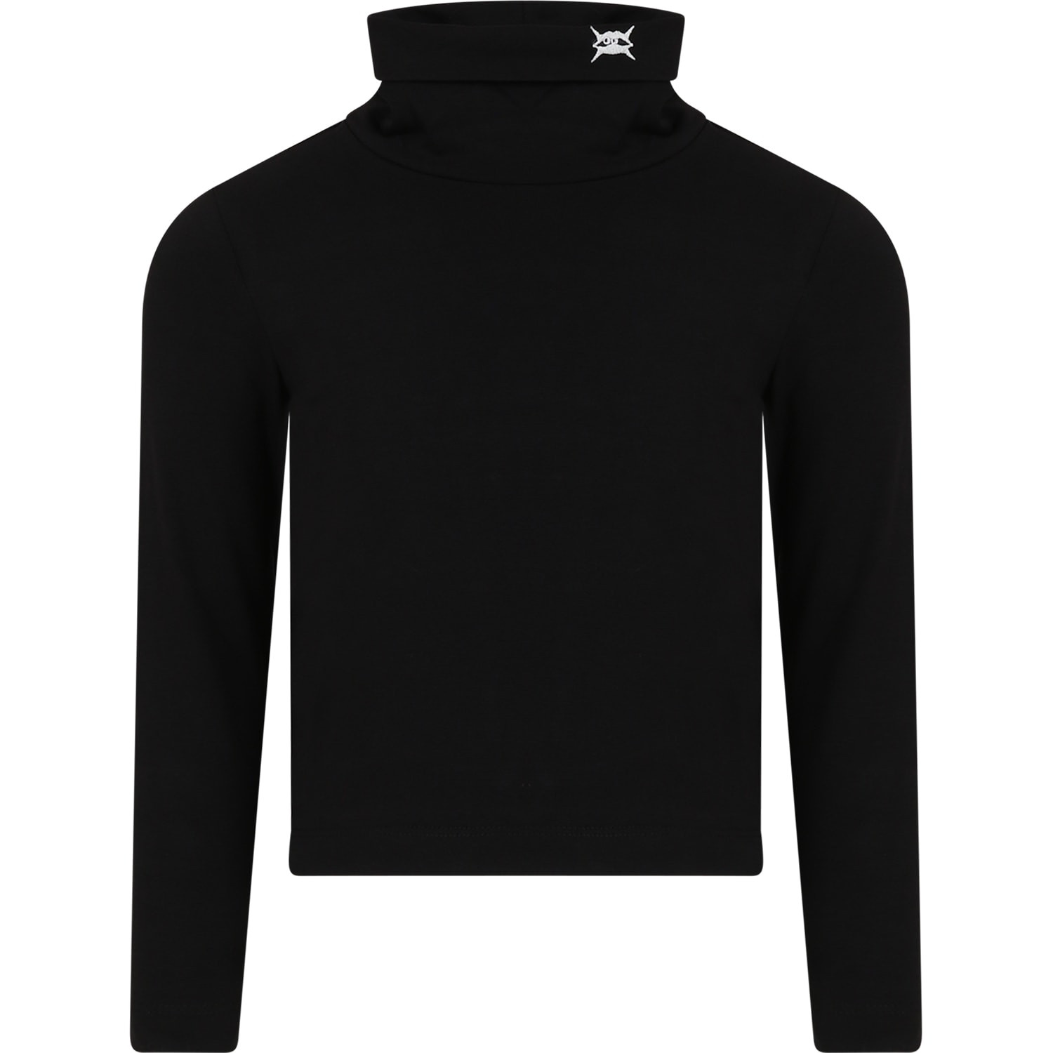 Caroline Bosmans Black Turtleneck For Girl | Italist.com US