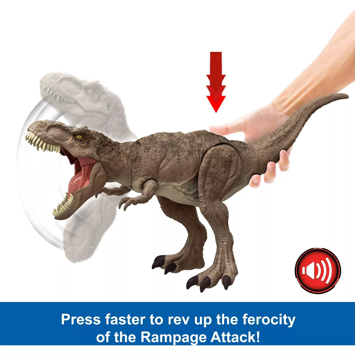 Jurassic World: Chaos Theory All-Out Attack Tyrannosaurus Rex Dinosaur Action Figure Toy | Target