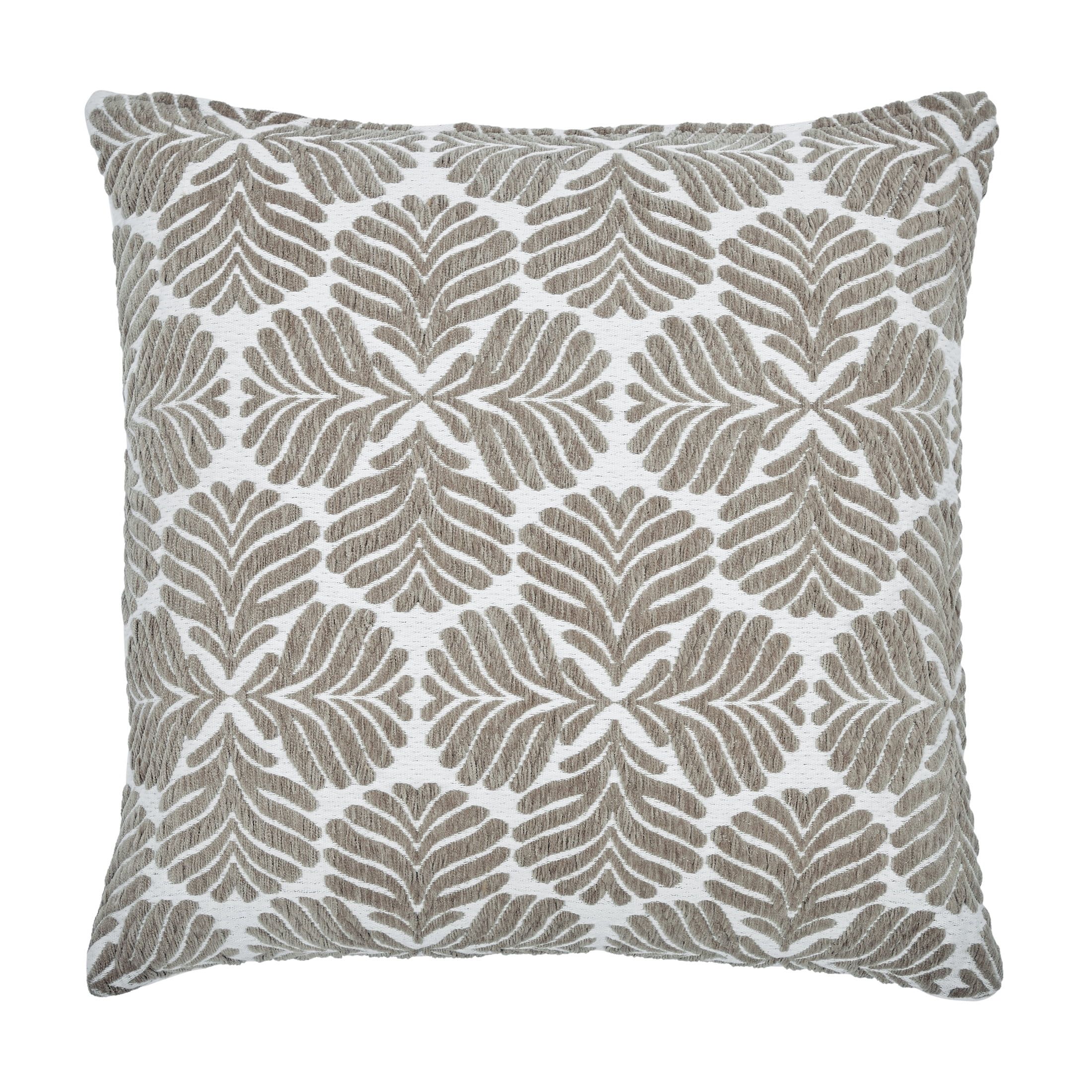 Better Homes & Gardens 20" x 20" Baker Fan Beige Cotton Decorative Pillow | Walmart (US)
