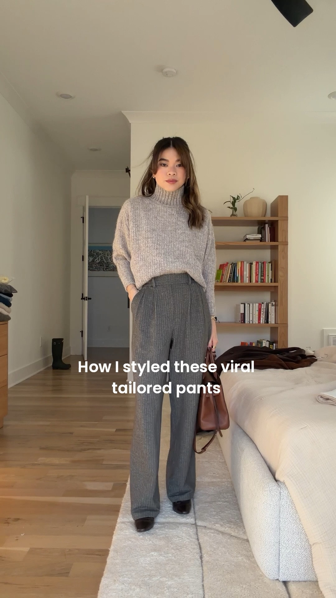 Completely obsessed with these tailored pants! They have a slightly stretchy waist, no button no zipper. They come in a short inseam 29” so they are supposed to cover a little bit of the shoe! The full pant is a very stretchy comfy fabric. I did size down in the pants cause I’m between sizes typically in lululemon pants. 

Pants color Olive Brown XXS Short Inseam, sweater taupe XXS Petite but I would get an XS petite next time, Brown Abercrombie coat XS Petite, Madewell suede coat XS 

- Petite style, petite fashion, petite pants, petite outfit ideas, petite outfits, best pants for petite, petite denim, winter style, winter outfits, petite winter coat, lululemon trousers, lululemon haul, Anthropologie sweater, Anthropologie outfits,

#LTKPetite #LTKdayinmylife #LTKootd