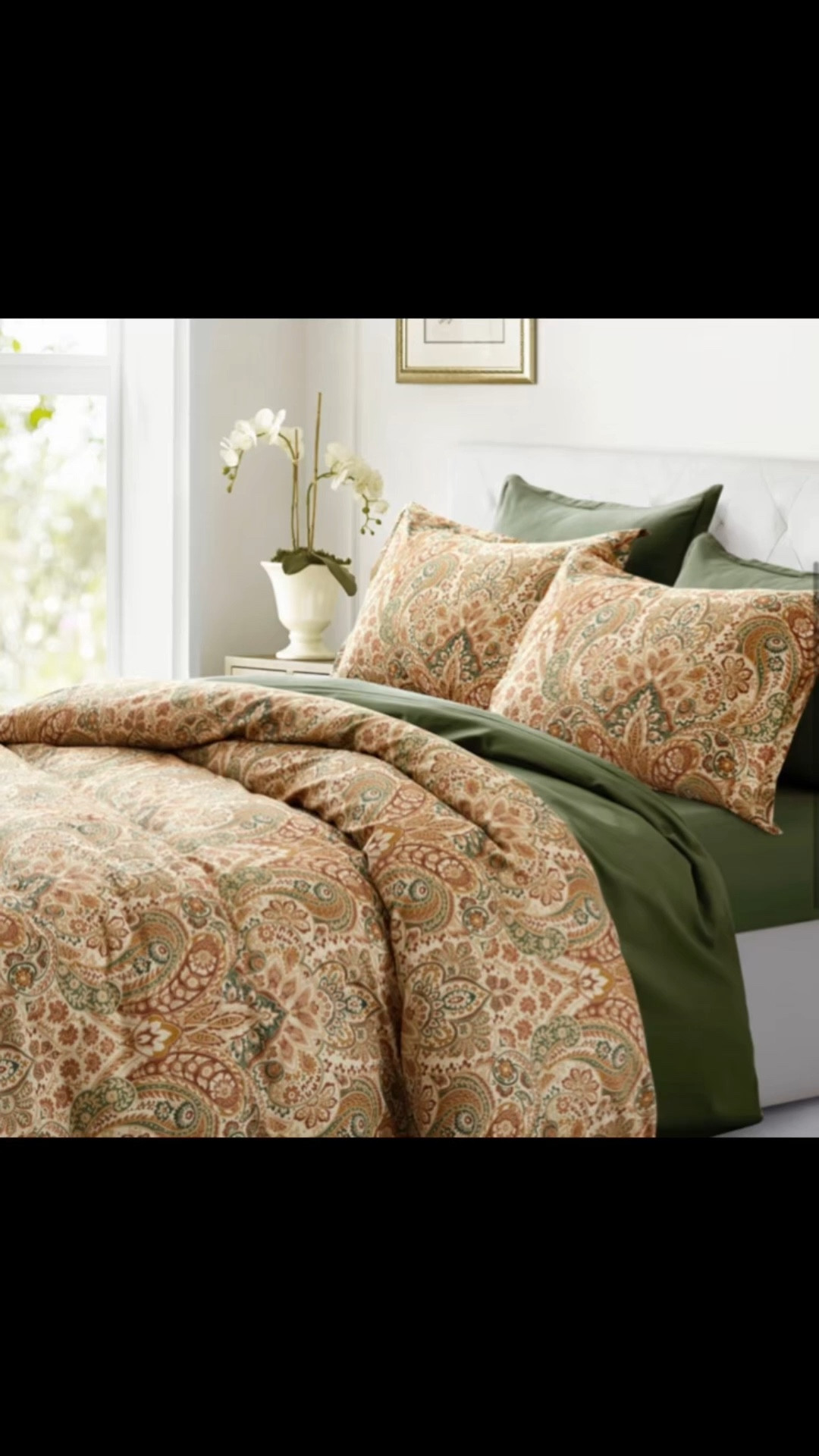 Soft neutrals + boho vibes = my bedroom glow-up 🍂✨ Loving this Caramel Boho Sateen Paisley Duvet Set from Wayfair — cozy, chic, and perfect for fall transitions! 

🍁🛏️ #WayfairFinds #BedroomRefresh #BohoHome #wayfaircreator #wayfair

#LTKHome