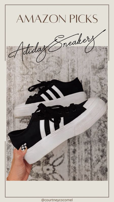 My favorite adidas sneakers! 🖤 true to size, wearing a 7 

#LTKSaleAlert #LTKShoeCrush #LTKFindsUnder100