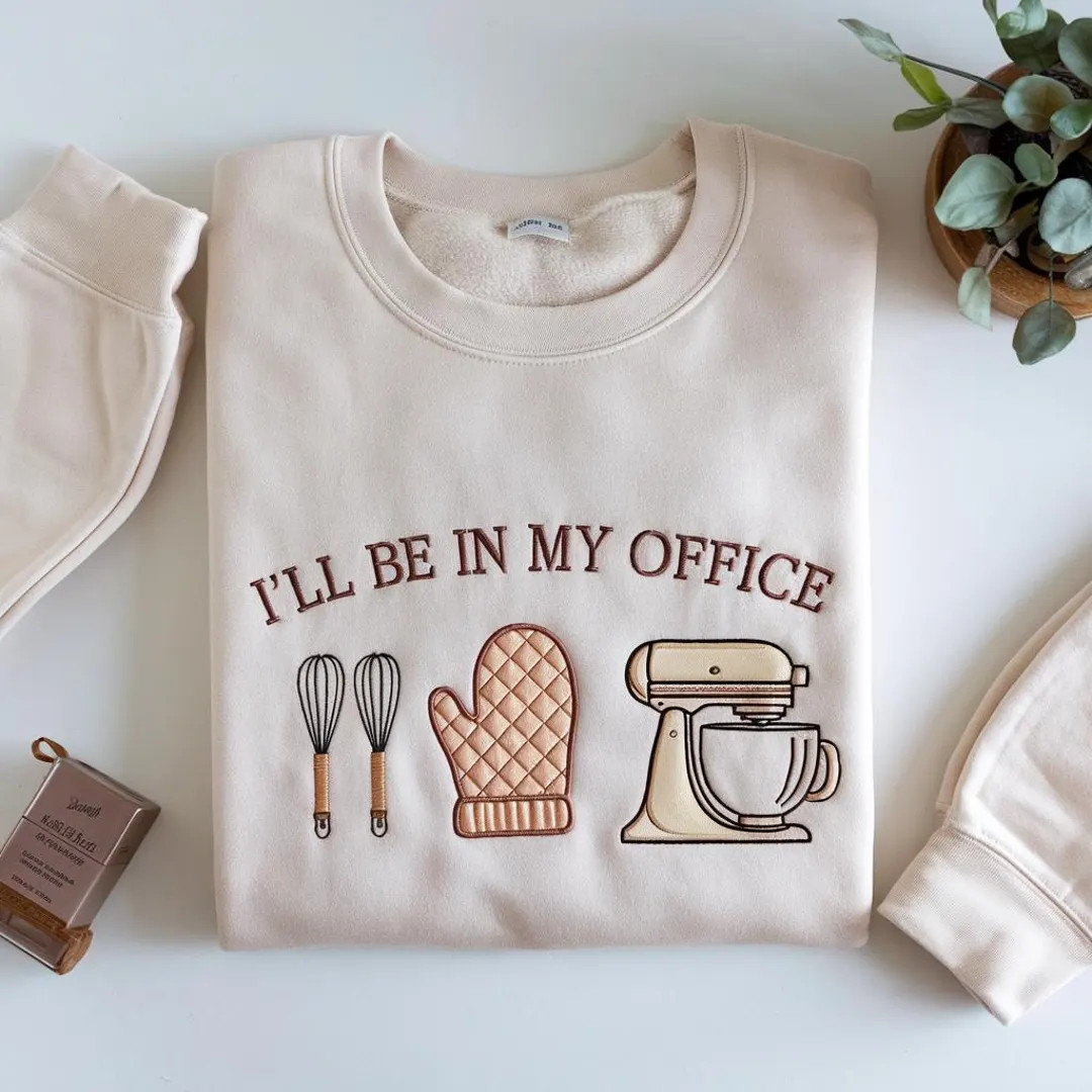 Embroidered Baking Sweatshirt: Funny Baker Gift - Etsy | Etsy (US)