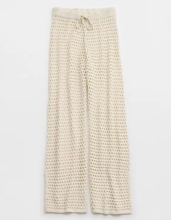 Aerie Crochet Vacay Pant | American Eagle Outfitters (US & CA)