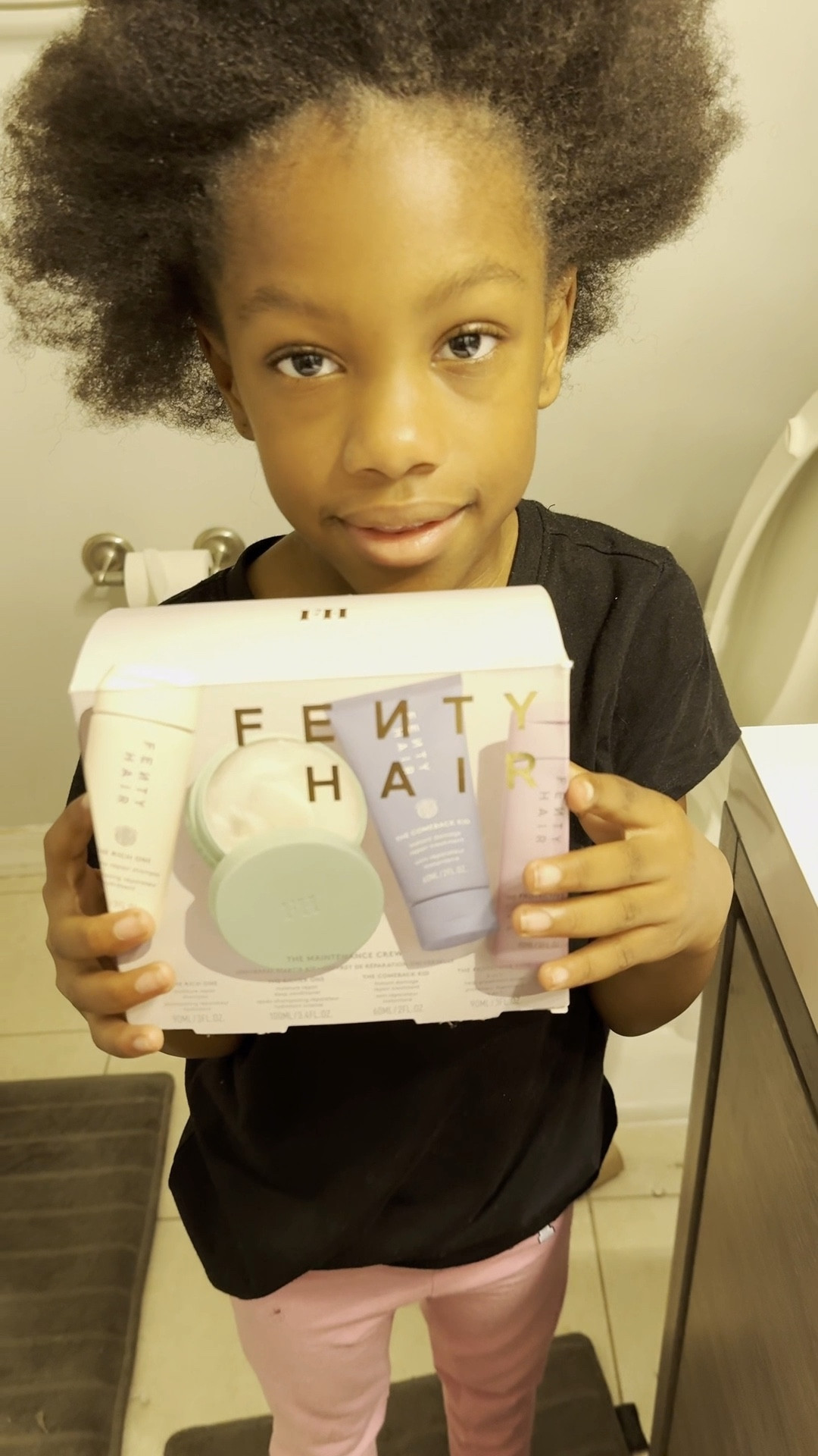 Hair Day Vibes with My Goddaughter 👧🏽✨
Used the new Fenty Hair and OMG