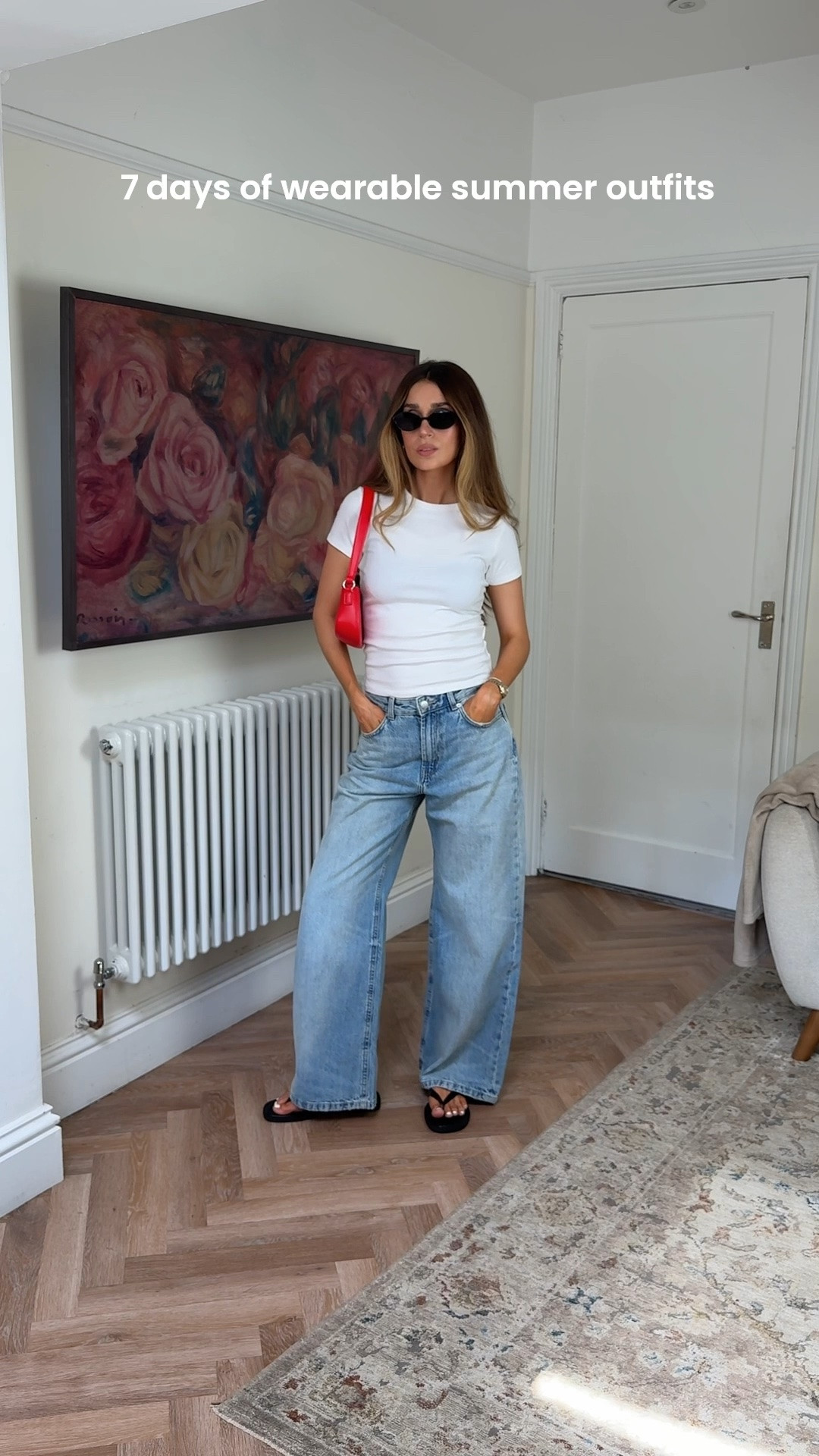 7 days of wearable summer outfits ♥️ 

Blue jeans and a white t shirt! I love the baggy style of these jeans, so flattering with the tighter t shirt!

Whole outfit is PULL&BEAR 🙌🏻 

Ad #pullandbearcommunity

#LTKuk #LTKsummer #LTKjeans