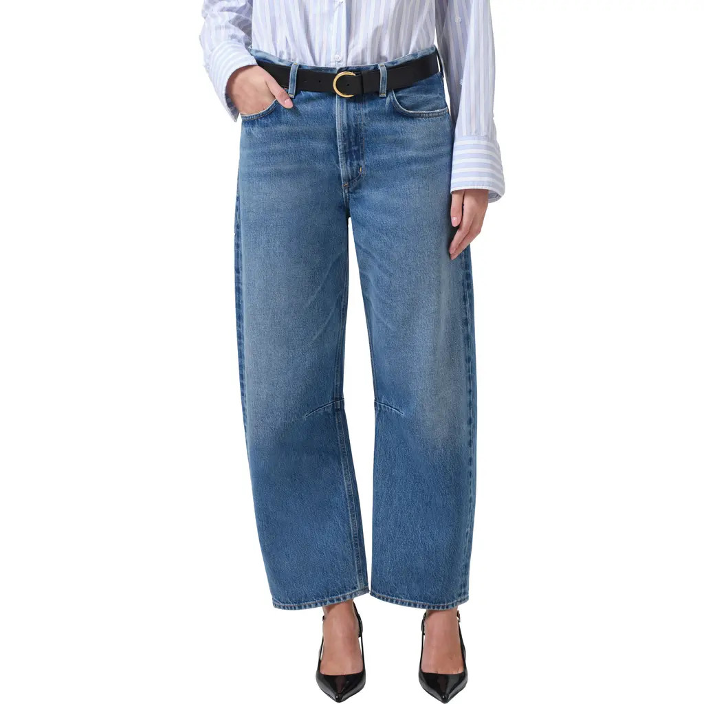 Citizens of Humanity Miro High Waist Barrel Jeans in Pacifica at Nordstrom, Size 32 | Nordstrom