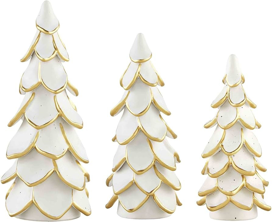 Mud Pie Gold Cermaic Tree, 8" x 3 1/2", Medium | Amazon (US)