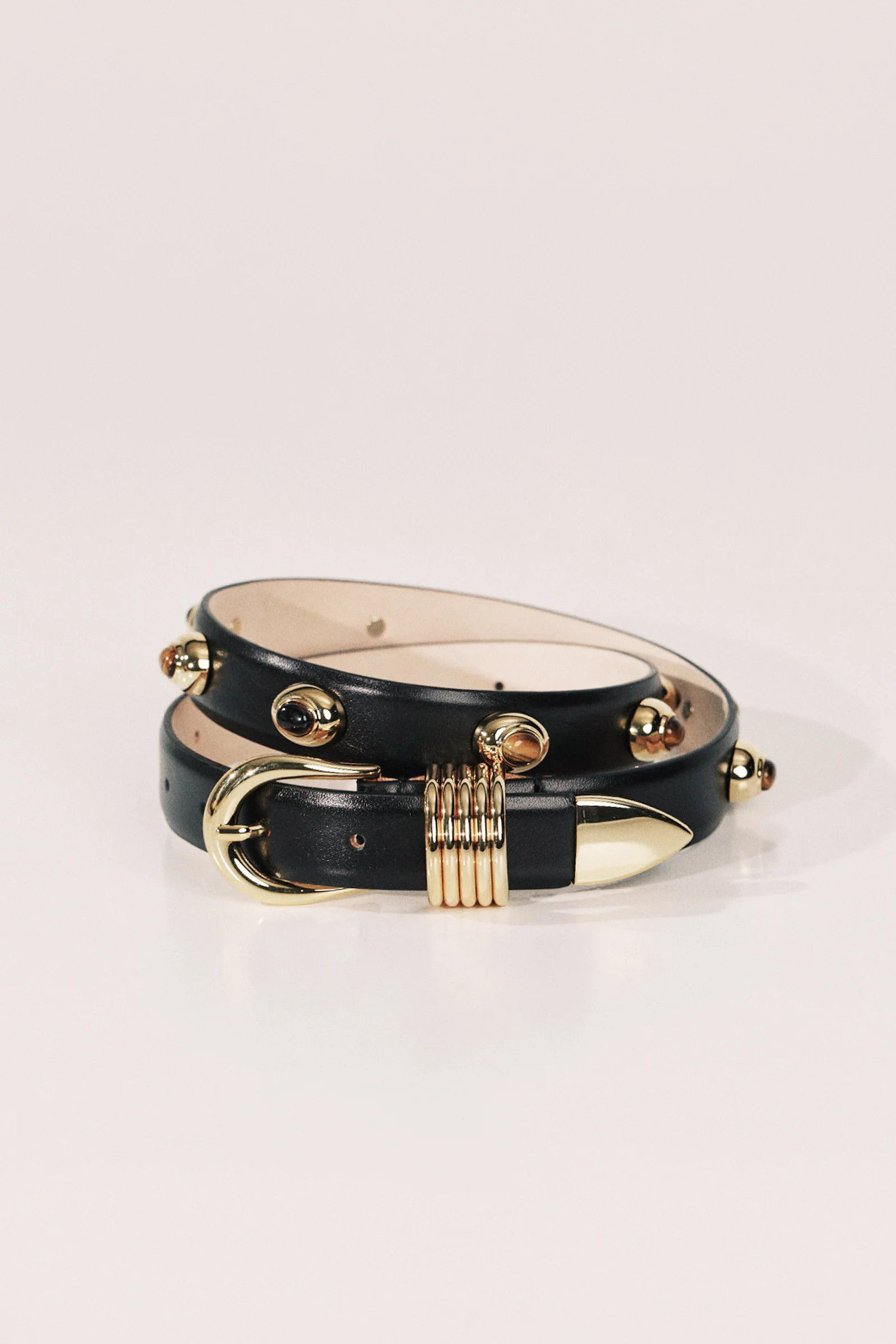 Hollyhock Stone Black Tigers Eye & Gold | Déhanche