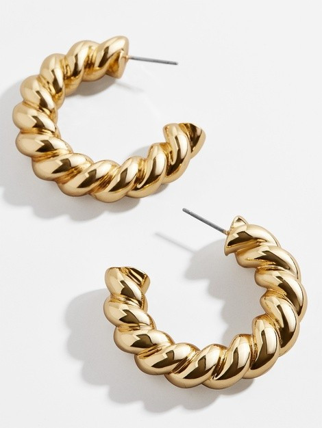 Twizzler Hoop Earrings | BaubleBar (US)