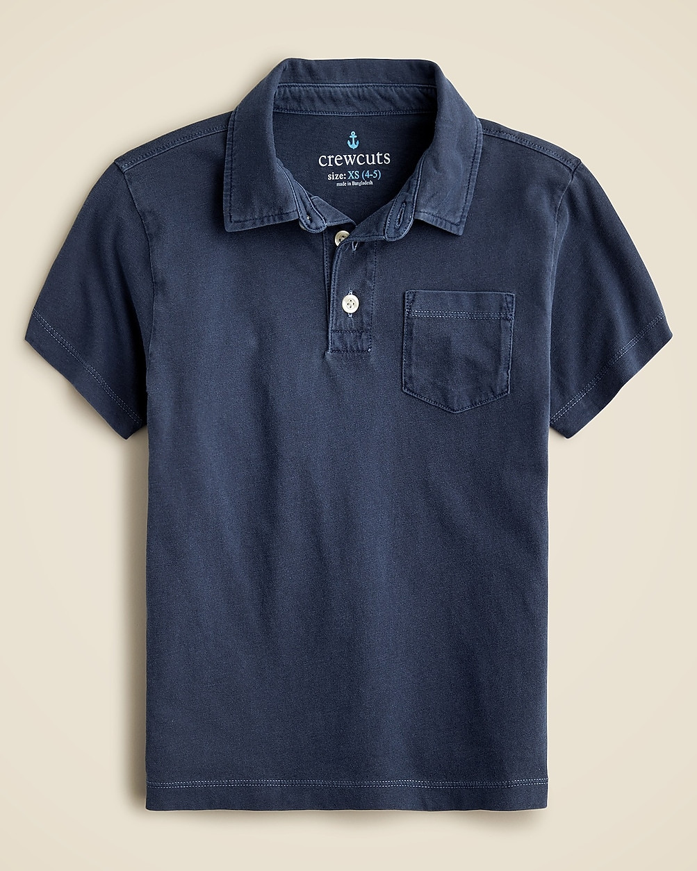 Kids' new short-sleeve garment-dyed polo shirt | J. Crew US