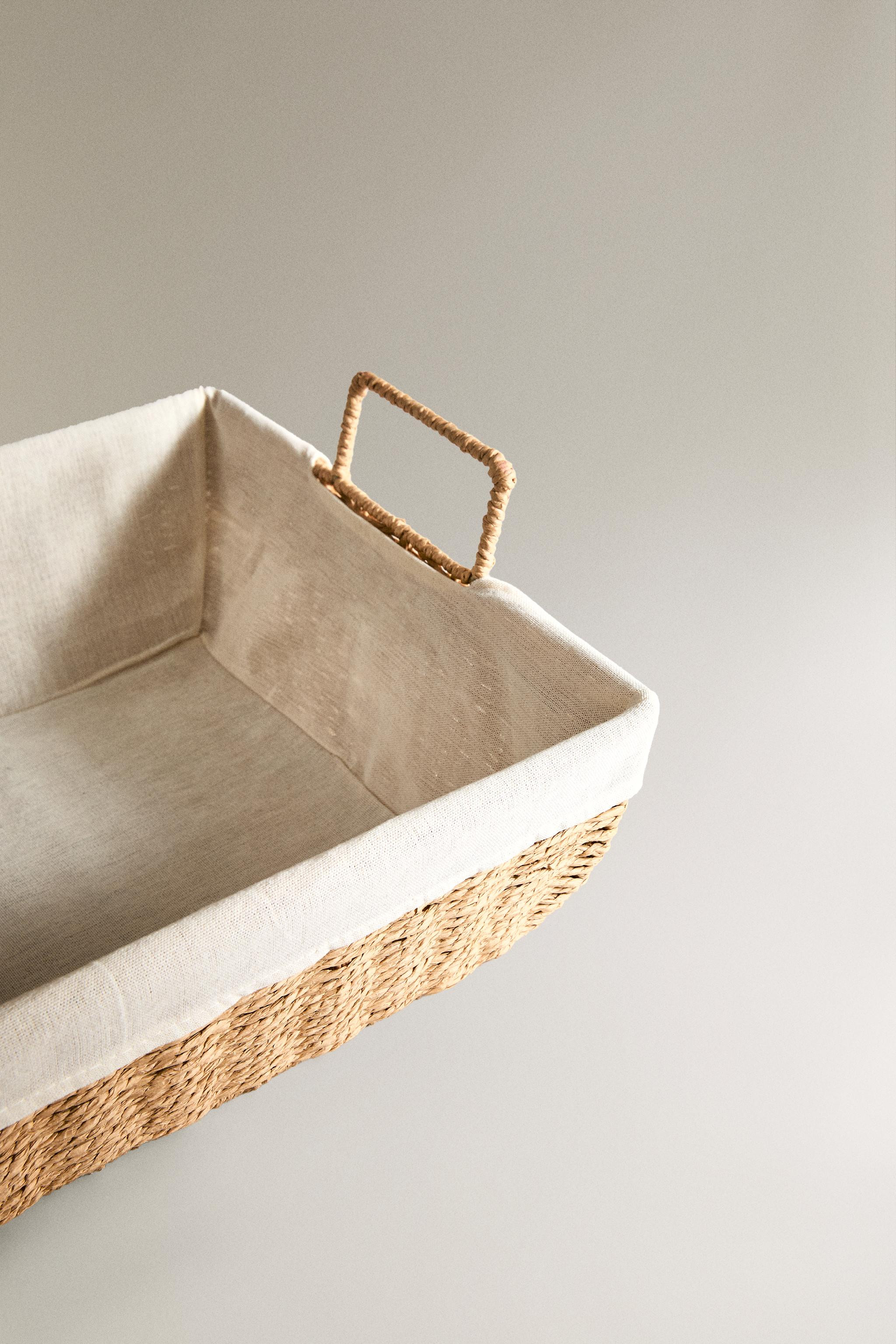 IRONING BASKET WITH COTTON LINING | Zara US