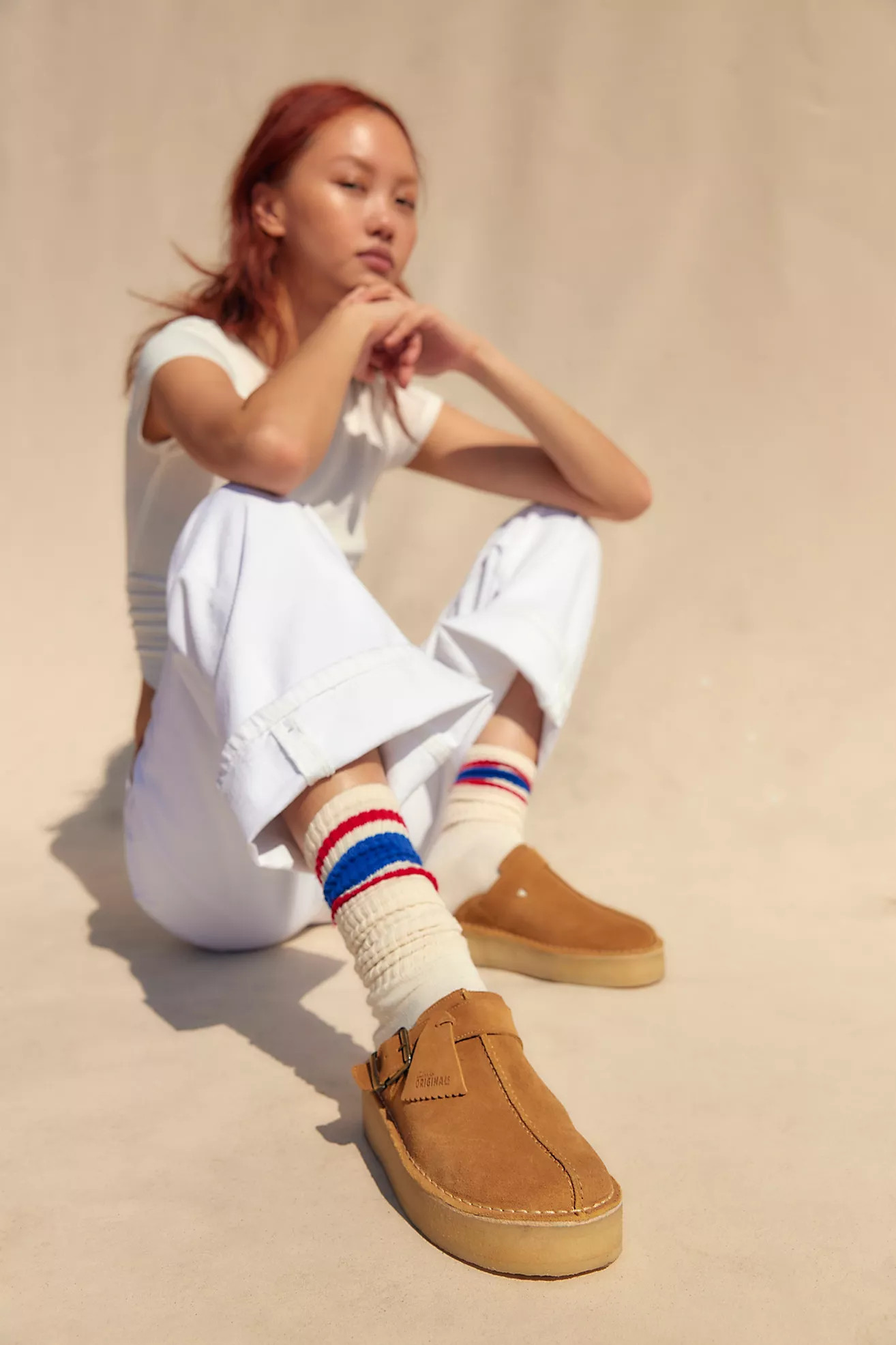 Clarks Trek Wedge Mules | Free People (Global - UK&FR Excluded)