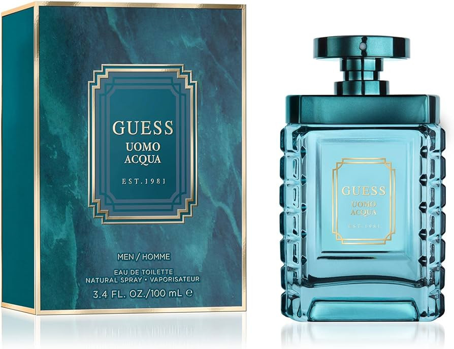 GUESS NEW FOR 2023 Uomo Acqua Eau de Toilette Cologne Spray For Men, 3.4 Fl. Oz. | Amazon (US)