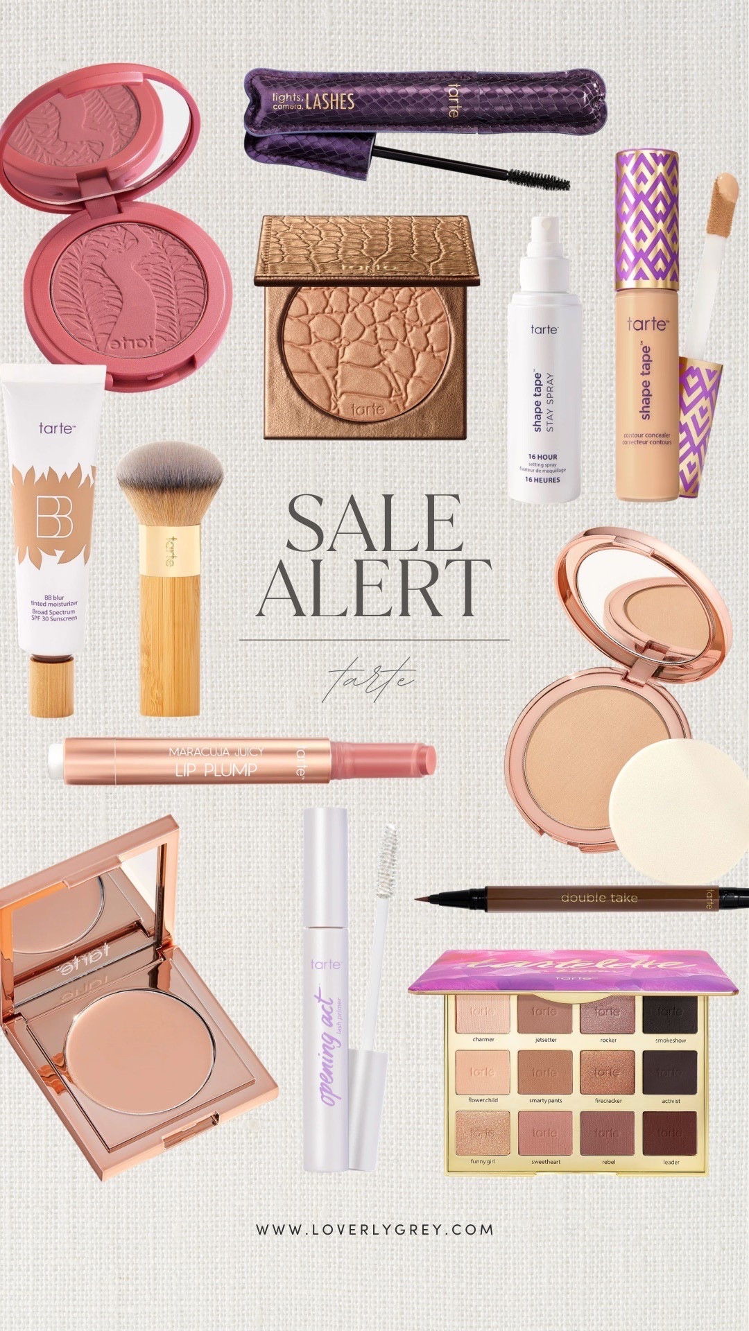 Tarte is included in the LTK sale this weekend! You definitely don’t want to miss out on this amazing deal of 35% off 👏🏼 

Loverly grey, sale makeup favorites, beauty staples, makeup routine must haves, makeup grwm holy grail products 

#LTKSpringSale #LTKBeauty #LTKgrwm