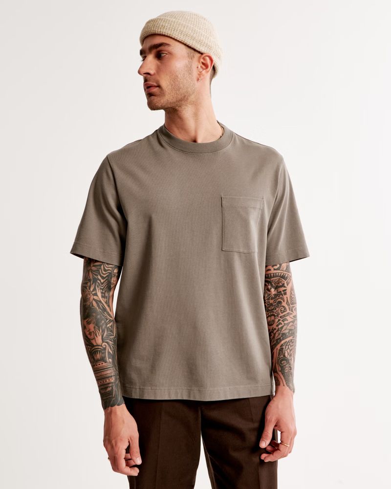 Premium Polished Tee | Abercrombie & Fitch (US)